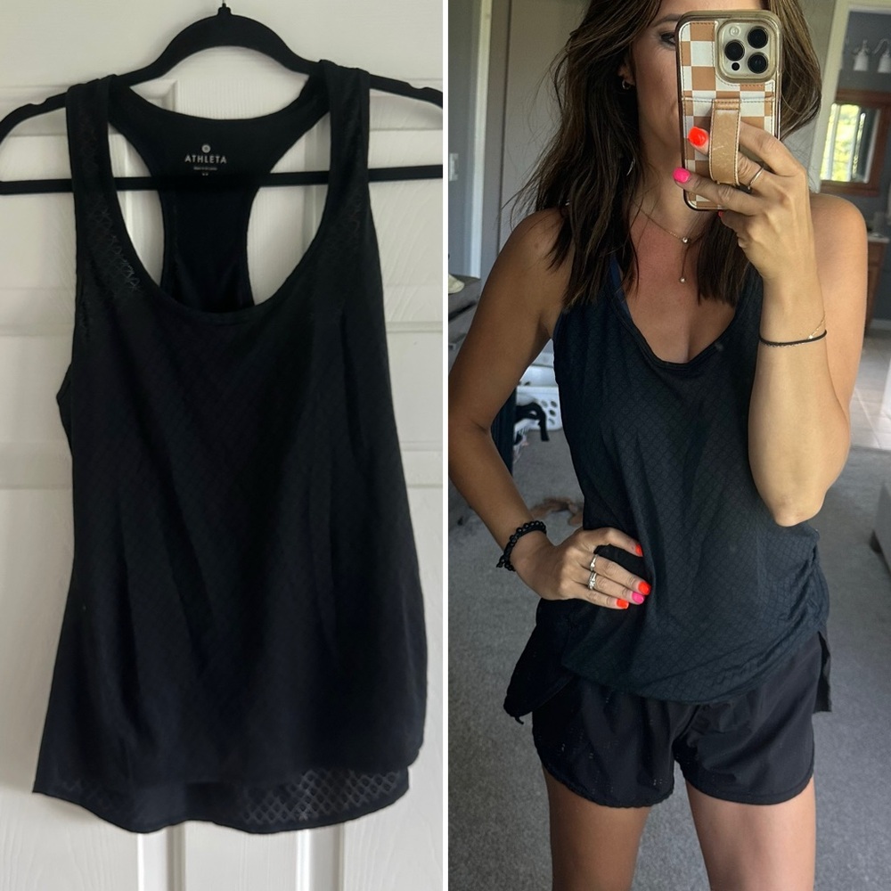 Athleta Women's Black Tank Top